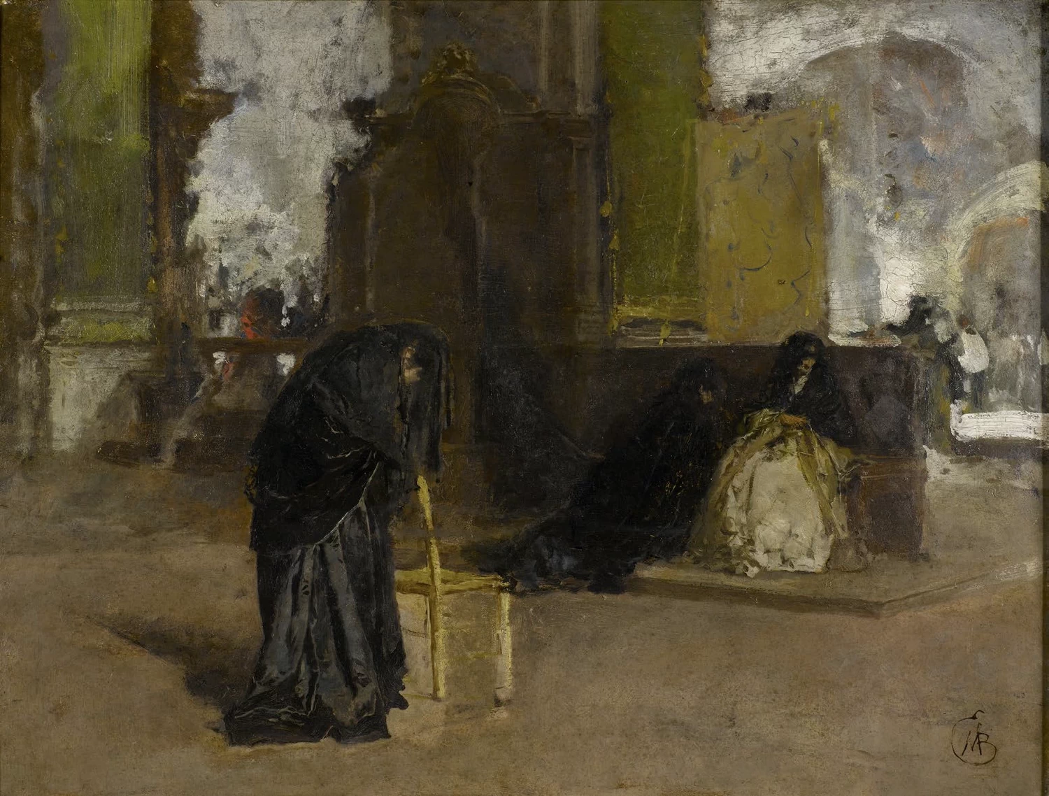 Interno di chiesa - Galleria d’Arte Moderna, Milano